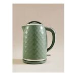Green Fast Boil Diamond Textured Kettle 1.7L