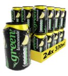 Green Lemonade – Sparkling Lemon Flavour with 7% Natural Juice – No Added Sugar, Bulk Pack 24 Cans x 330ml – £9.41 S&S