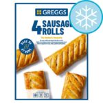 Greggs 4 Sausage Rolls 427g – Clubcard Price