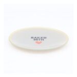 Grey Baked with Love Side Plate 18x18cm