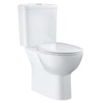 Grohe Bau Rimless Close Coupled Toilet with Soft Close Seat (Bottom Inlet) – With Code