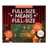 Gruum Christmas Advent Calendar – 24 Full Size Products