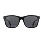 Gucci Rectangle Black Grey Sunglasses