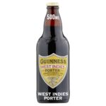 Guinness West Indies Porter Beer 6% vol Bottle 550ml (4 for £7.50)