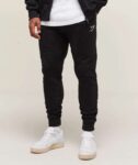 Gymshark Mens Crest Joggers (Black/Grey – Sizes XS-XXXL) – With Code