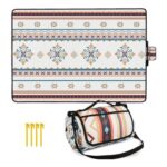 HAUSPROFI Picnic Blanket 200300 Cm Waterproof, Carry Strap, Portable