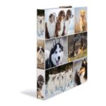 HERMA Ring Binder A4 35mm Spine, 2-Ring, Cardboard, Dogs Motif