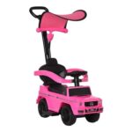 HOMCOM 3-in-1 Ride-on Push Car G350 Pink
