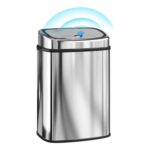 HOMCOM 50L Sensor Bin with Soft-Close Lid