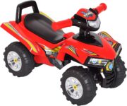 HOMCOM Kids Children Ride-on Toy Off Road Style Quad Bike NO POWER Red