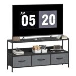 HOMCOM TV Stand up to 55-Inch Black