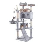 HOMIDEC 151cm Cat Tower for Indoor Kitty with Cat Scratching Post