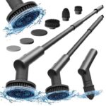 HOTO Electric Rechargeable Spin Shower Scrubber Cleaning Brush, IPX7 Waterproof – Sold by HOTO Tools FBA