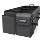HOTOR Car Boot Organizer, Collapsible Trunk with 3 Compartments
