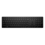 HP 450 Wireless Keyboard with 20 Programmable Keys Adjustable Incline 20 month Battery Life Made from 60% Recycled Materials Black