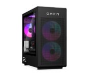 HP OMEN 35L Gaming Desktop, AMD Ryzen 7 7800X3D, 32GB, 1TB, NVIDIA GeForce RTX 5070 12GB SPL w/ Game Pass with code