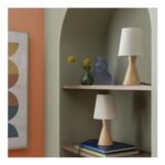 Habitat Modern Wood Table Lamp Pair – Natural