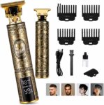 Hair Clippers Men Professional Beard Trimmer, T-Blade Precision Outliner