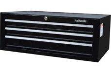 Halfords 3 Drawer Middle Chest – Black – free c&c