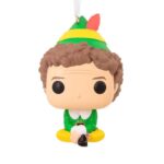 Hallmark Funko POP Buddy the Elf Hanging Ornament, Green & Yellow