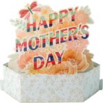 Hallmark: Mothers Day Card – 3D Pop-Up Banner Butterflies Design