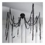 Hallow Scream Giant Spider Decoration