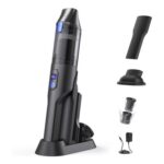 Handheld Car Vacuum – 35-Min Run Time, 20KPa