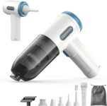 Handheld Vacuum Cleaner 6-in-1 Mini Car Hoover for Home Office Car Cleaning