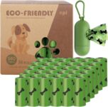Hao Zhu poo bags 540 Lavender Dog Poop Bags & Capsule Dispenser