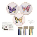 HapSmile 3 Piece Embroidery Kits