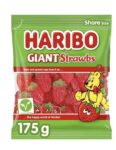 Haribo Giant Strawbs Fruit Gums 175G – Clubcard Price