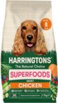 Harringtons Superfoods Complete Grain Free Dry Adult Dog Food Chicken with Veg 1.7kg (Pack of 4) – Made with All Natural Ingredients (Packaging may vary)