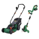 Hawksmoor 18V Cordless Lawnmower & Grass Trimmer Kit 1 x 4.0Ah – Free C&C Only