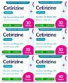 Hayfever & Allergy Tablets. 6 Months Supply Cetirizine (6 x 30 tablets) – Sold By Your247Chemist