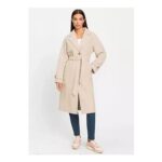 Heine Tie Belt Longline Coat