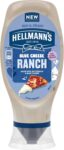 Hellmanns Blue Cheese Ranch Sauce made with Buttermilk for a tangy, bold burst of flavour 430 ML