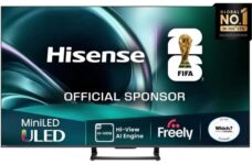 Hisense U7Q 65 4K Ultra HD MiniLED Smart Freely TV 2025 – 65U7QTUK 2 Year Warranty (Member Price)