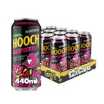Hooch Pink 12x440ml Cans Pre-Mixed Lemonade with Raspberry Vodka 3.4%