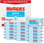 Huggies Pure Plastic Free Baby Wipes – Pack of 18 (864 Wipes) – £8.55 S&S