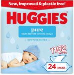 Huggies Pure Plastic Free Baby Wipes – Pack of 24 (1152 Wipes) – £9.69 with Baby Registry S&S