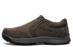 Hush Puppies Jasper Mens Leather Slip on Shoes