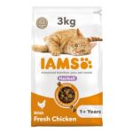 IAMS Hairball Complete Dry Cat Food Chicken 3kg – £9.03 S&S Voucher