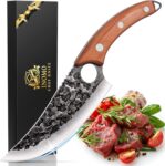 INOMO Gifts for Men, 15 Inch Chef Knife High Carbon Steel, Japanese Knife