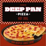 Iceland Deep Pan Pizza Hot Dog 425g