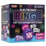 Ideal Electronic Bingo: Host your own Bingo night at home Family Games 3 Players Ages 8