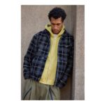 Iets frans… Black Check Fleece Hoodie