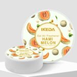Ikeda Car Air Fresheners: White Musk Scent Circular Gel – 2 pack