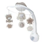 Infantino 3-in-1 Projector Musical Mobile with Wake-up Daylight, Grey