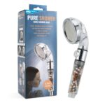 JML Pure Shower Filtering Shower Head Boosts Pressure, Saves Water