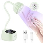 JODSONE Fast Curing U V Nail Lamp – Flexible Gooseneck Lamp with 360 Adjustable Design – voucher. Sold by Shengtiannail FBA